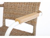 Комплект плетеной мебели Ecodesign 210487 металл, искусственный ротанг, искусственное дерево белый, натуральный Фото 3