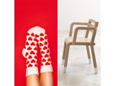 Кресло деревянное Albaplus Socks ясень, фанера Фото 4