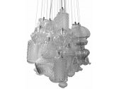 Светильник дизайнерский Karman Ceraunavolta Suspension Lamp стекло, металл прозрачный Фото 1