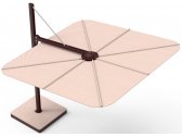 Зонт дизайнерский Umbrosa Spectra UX Culture алюминий, ткань Sunbrella черно-красный, розовый Фото 1