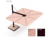 Зонт дизайнерский Umbrosa Spectra UX Culture алюминий, ткань Sunbrella черно-красный, розовый Фото 3