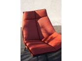 Кресло лаунж плетеное RODA Laze 002 сталь, роуп Фото 11