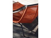 Кресло лаунж плетеное RODA Laze 002 сталь, роуп Фото 16