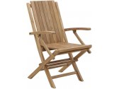 Кресло деревянное складное Giardino Di Legno Savana Onda тик Фото 1
