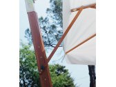 Зонт профессиональный Scolaro Palladio Braccio алюминий, акрил бордовый Фото 7