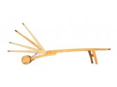Шезлонг-лежак деревянный ACACIA Classic массив робинии Фото 3