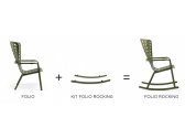 Комплект полозьев для кресла-качалки Nardi Kit Folio Rocking стеклопластик тортора Фото 5