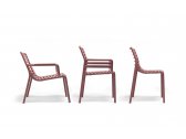 Кресло пластиковое Nardi Doga стеклопластик марсала Фото 5