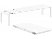 Стол пластиковый раздвижной Siesta Contract Vegas Table XL стеклопластик белый Фото 7