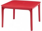 Стол пластиковый журнальный Scab Design Argo технополимер красный Фото 1