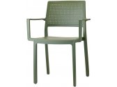 Кресло пластиковое Scab Design Emi стеклопластик зеленый Фото 1