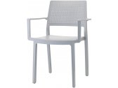 Кресло пластиковое Scab Design Emi стеклопластик светло-серый Фото 1