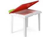 Стол пластиковый детский Nardi Aladino полипропилен красный Фото 1