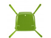 Кресло пластиковое Gaber Iris B металл-полимер, технополимер зеленый Фото 4