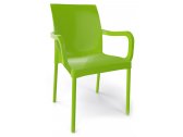 Кресло пластиковое Gaber Iris B металл-полимер, технополимер зеленый Фото 1