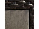 Комплект плетеной мебели Afina S330A-W63 сталь, искусственный ротанг, ткань коричневый Фото 3