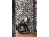 Кресло металлическое OASIQ Corail алюминий антрацит Фото 9