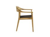 Кресло деревянное с подушкой OASIQ Copenhagen тик, роуп Фото 8