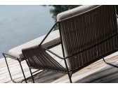 Кресло лаунж плетеное OASIQ Sandur сталь, роуп антрацит Фото 21