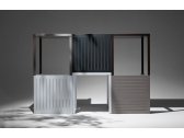 Стол пластиковый обеденный Nardi Cube 80 алюминий, пластик антрацит Фото 3