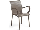 Кресло пластиковое Nardi Dama алюминий, стеклопластик тортора Фото 1
