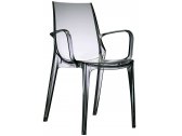 Кресло прозрачное Scab Design Vanity поликарбонат серый Фото 1