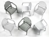 Кресло прозрачное Scab Design Igloo пластик серый Фото 4
