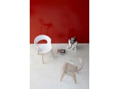 Кресло прозрачное Scab Design Natural Miss B Antishock бук, поликарбонат натуральный бук, прозрачный Фото 6