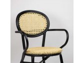 Кресло плетеное OUTDOOR-YA Aleca алюминий, искусственный ротанг черный, бежевый Фото 8