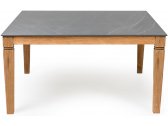 Стол деревянный RosaDesign Java тик, керамика натуральный Фото 2