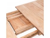 Стол деревянный раздвижной RosaDesign Juniper тик натуральный Фото 3