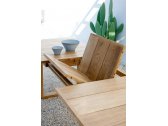 Стол деревянный раздвижной RosaDesign Juniper тик натуральный Фото 11