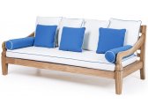 Диван деревянный с подушками RosaDesign Java тик, ткань Фото 1