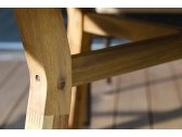 Комплект деревянной мебели JOYGARDEN Modena акация, алюминий, искусственный ротанг, олефин натуральный, темно-коричневый Фото 4