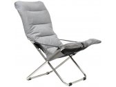 Кресло-шезлонг металлическое складное Fiam Fiesta Soft алюминий, олефин Фото 1