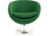 Кресло дизайнерское BON-BON A686 металл, кашемир зеленый Фото 2