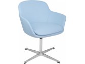 Кресло дизайнерское Beon A646-5 (Elegance S) металл, кашемир светло-голубой Фото 1
