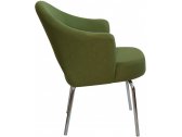 Кресло с обивкой Beon A621 металл, кашемир зеленый Фото 3