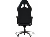 Кресло компьютерное BON-BON BM-3A металл, пластик, экокожа черный, белый Фото 7
