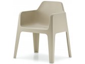 Кресло пластиковое PEDRALI Plus пластик песочный Фото 1