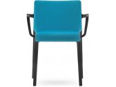Кресло пластикоое с обивкой PEDRALI Volt стеклопластик, ткань в ассортименте Фото 1