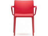 Кресло пластиковое PEDRALI Volt стеклопластик красный Фото 1