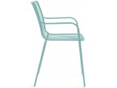 Кресло металлическое PEDRALI Nolita сталь голубой Фото 1