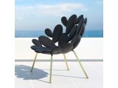 Кресло пластиковое Qeeboo Filicudi металл, полиэтилен зеленый Фото 13