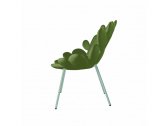 Кресло пластиковое Qeeboo Filicudi металл, полиэтилен зеленый Фото 23