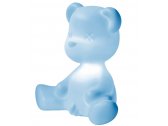 Светильник пластиковый настольный Qeeboo Teddy Boy IN полиэтилен светло-голубой Фото 7