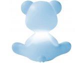 Светильник пластиковый настольный Qeeboo Teddy Boy IN полиэтилен светло-голубой Фото 9