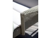 Шезлонг-лежак плетеный Vincent Sheppard Dovile алюминий, искусственный ротанг Фото 20