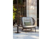 Кресло лаунж мягкое Vincent Sheppard Kodo Cocoon алюминий, роуп, акрил Фото 6