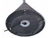 Обогреватель электрический напольный Wera Vesta сталь, искусственный ротанг темно-серый Фото 8